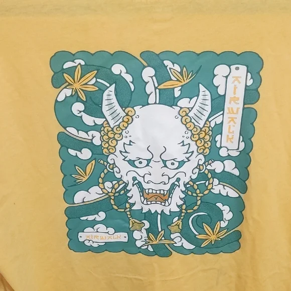 Airwalk Golden Yellow Short Sleeve Tee - Picture 4 of 4